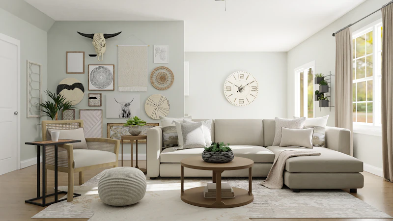 Three-dimensional visualisation of a contemporary interior space